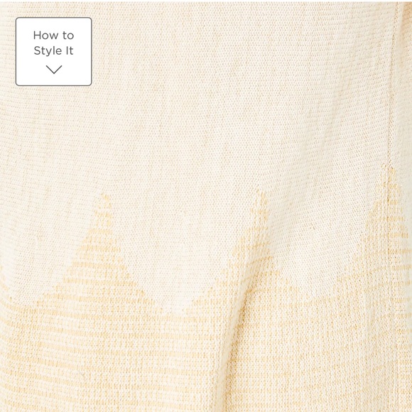 NWT Lilly Pulitzer Tatum Long Fringe Hem Cardigan in Gold Metallic Size Medium - Picture 4 of 11